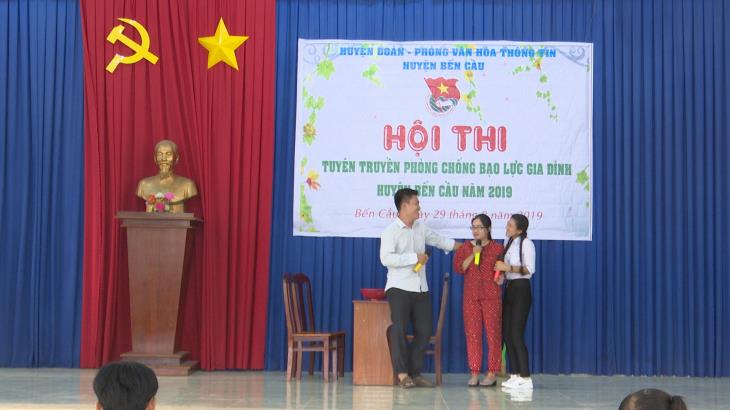 Bến Cầu-Hội thi tuyên truyên phòng, chống bạo lực gia đình năm 2019